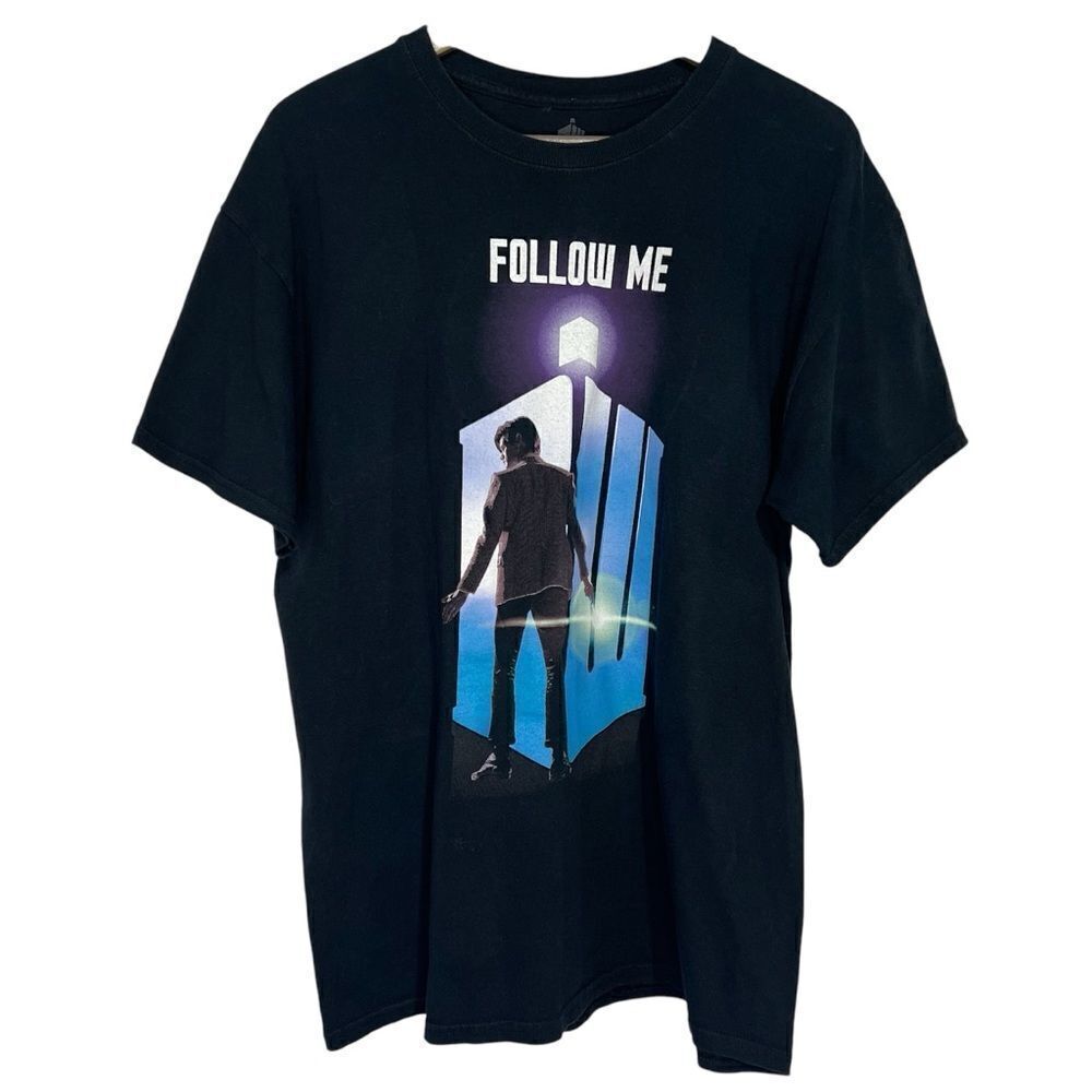Ripple Junction 2009 Dr. Who Follow Me Tee Mens Large Concert Band T-Shirt